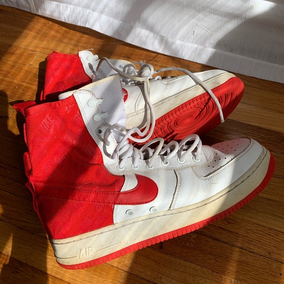 Men's Nike SF Air Force 1 High “University red” - Picture 10 of 16